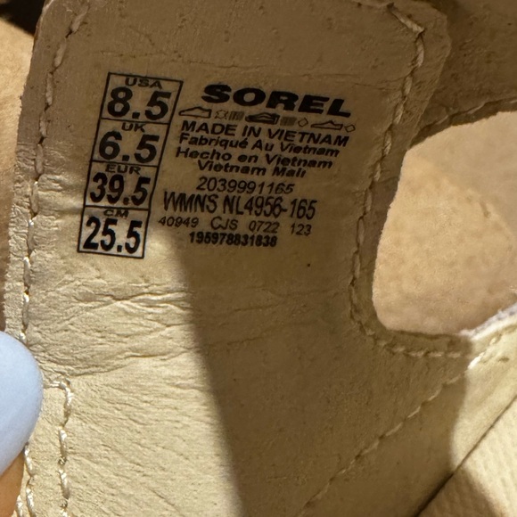 Sorel Women's Kinetic Impact II Sling Low Sandals. Rarely worn Size 8.5 new - Picture 9 of 13